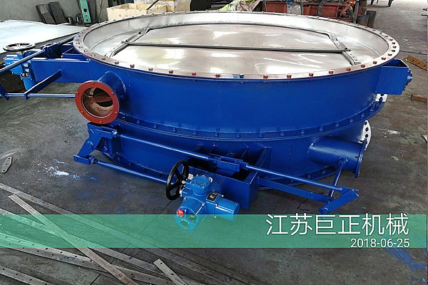 圓形擋板門（直徑280cm）制作完工了，待包裝入庫